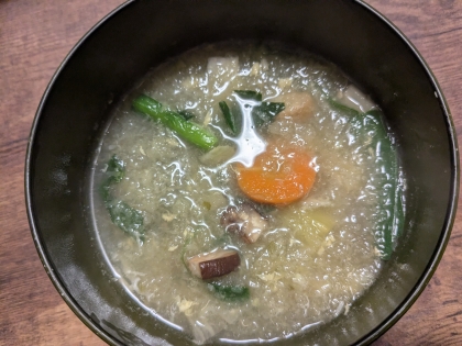 ポカポカ温まる！野菜たっぷりみぞれ鍋