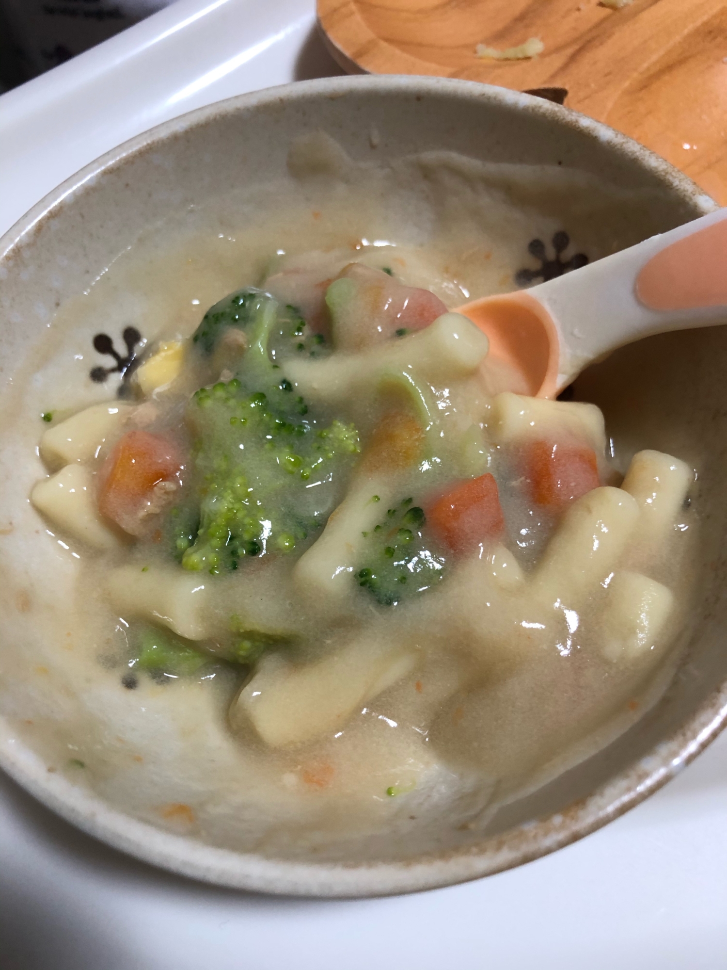 離乳食 一歳からのマカロニグラタンをアレンジ レシピ 作り方 By Natukitchen 楽天レシピ 離乳食 一歳からのマカロニグラタンをアレンジ レシピ 作り方 By Natukitchen 楽天レシピ