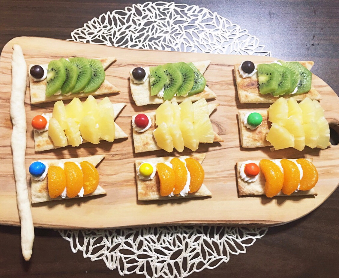 子供の日に！鯉のぼりのフルーツパイ