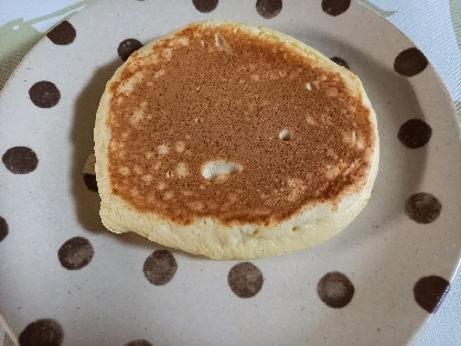 おからパウダーを加えたホットケーキ