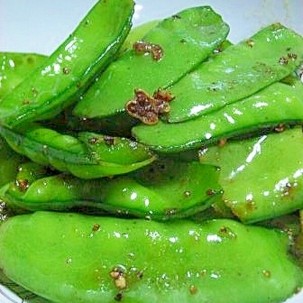 お手伝いレシピ 絹さやのガーリックソテー レシピ 作り方 By 一点集中力 楽天レシピ お手伝いレシピ 絹さやのガーリックソテー レシピ 作り方 By 一点集中力 楽天レシピ