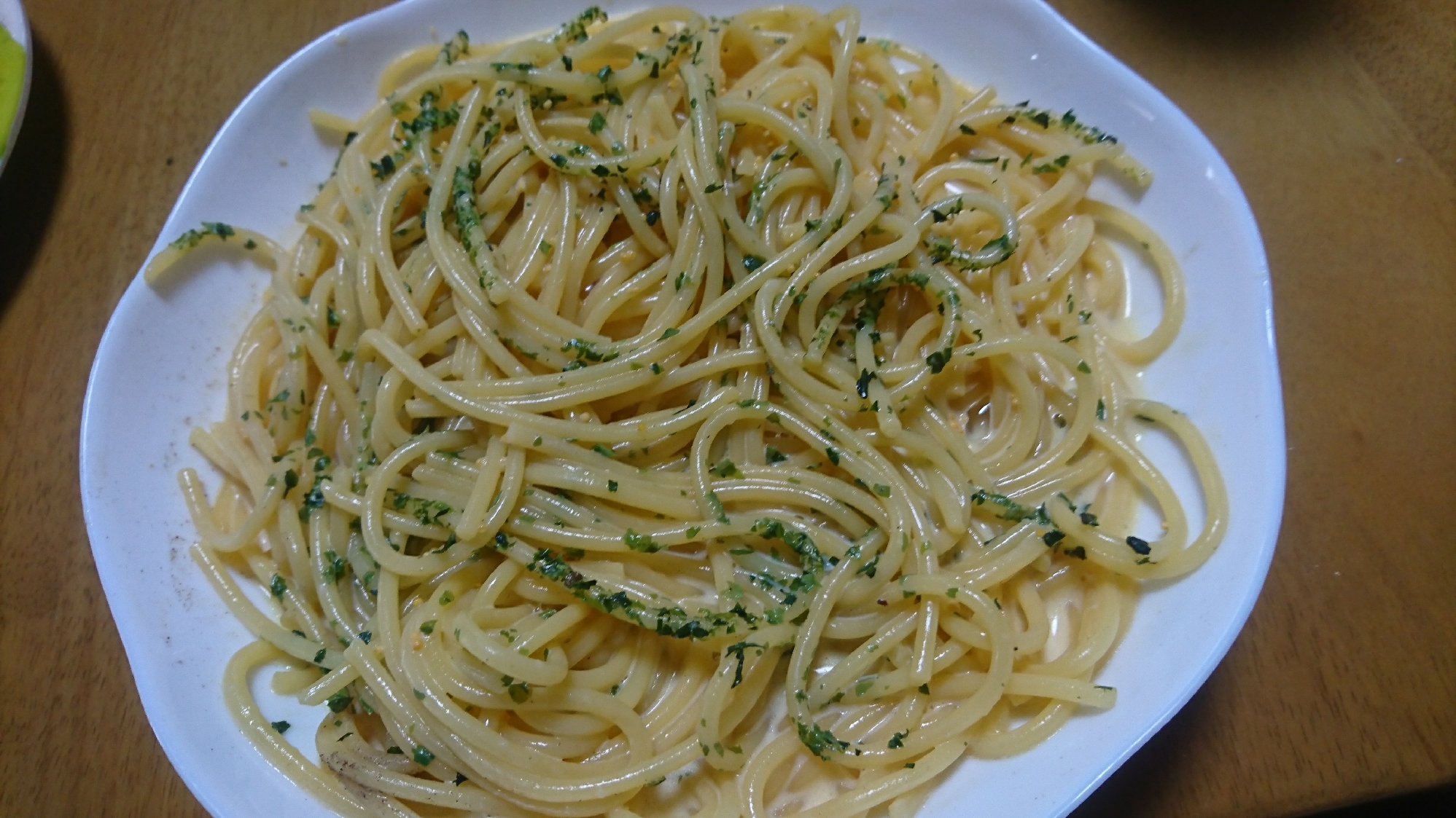 パセリの牛乳パスタ レシピ 作り方 By たねがしま 楽天レシピ