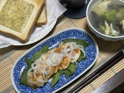 ルクエでしっとり鶏ハム