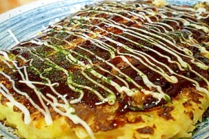 魚肉ソーセージ入れちゃいました。　｢お好み焼き」