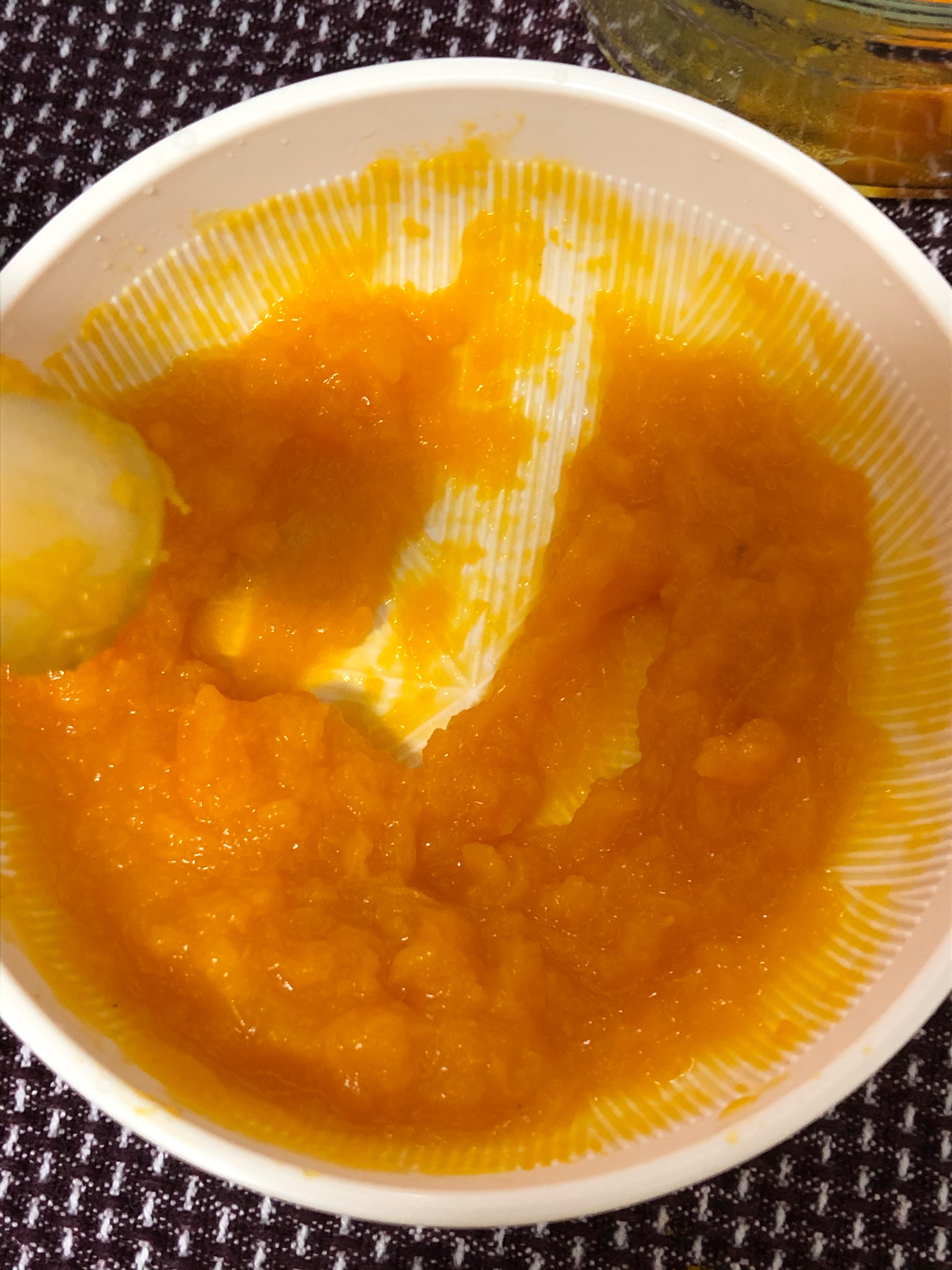 離乳食 初期 かぼちゃペースト レシピ 作り方 By Ssshoko 楽天レシピ