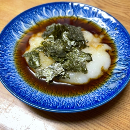 レンジで♪わさび醤油もち