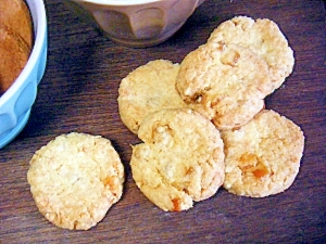 バターを使わない ココナッツとオレンジのクッキー レシピ 作り方 By Harashoooooooo 楽天レシピ