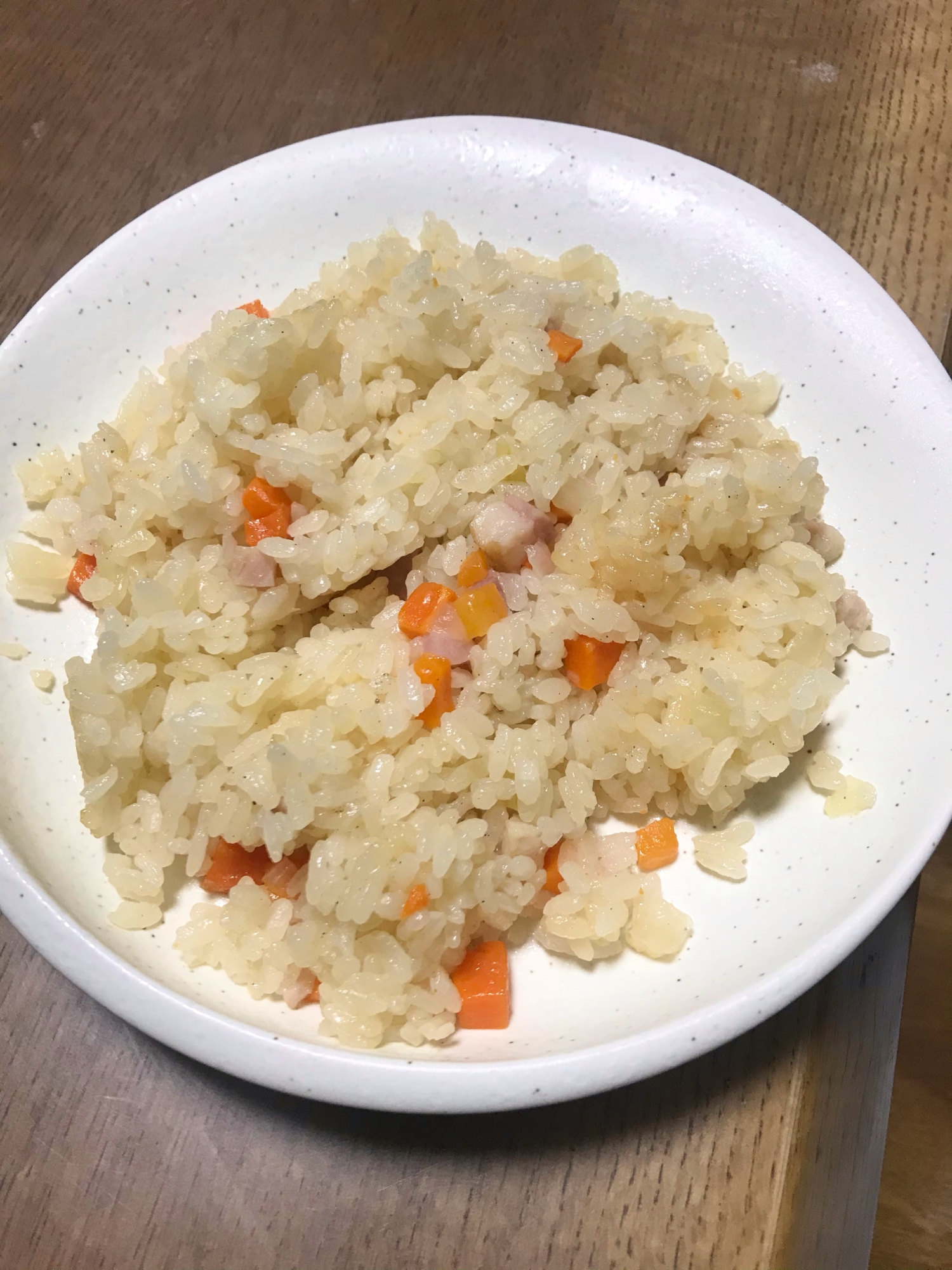 簡単調理 炊飯器で作るピラフ レシピ 作り方 By Papaのパパッとクッキング 楽天レシピ