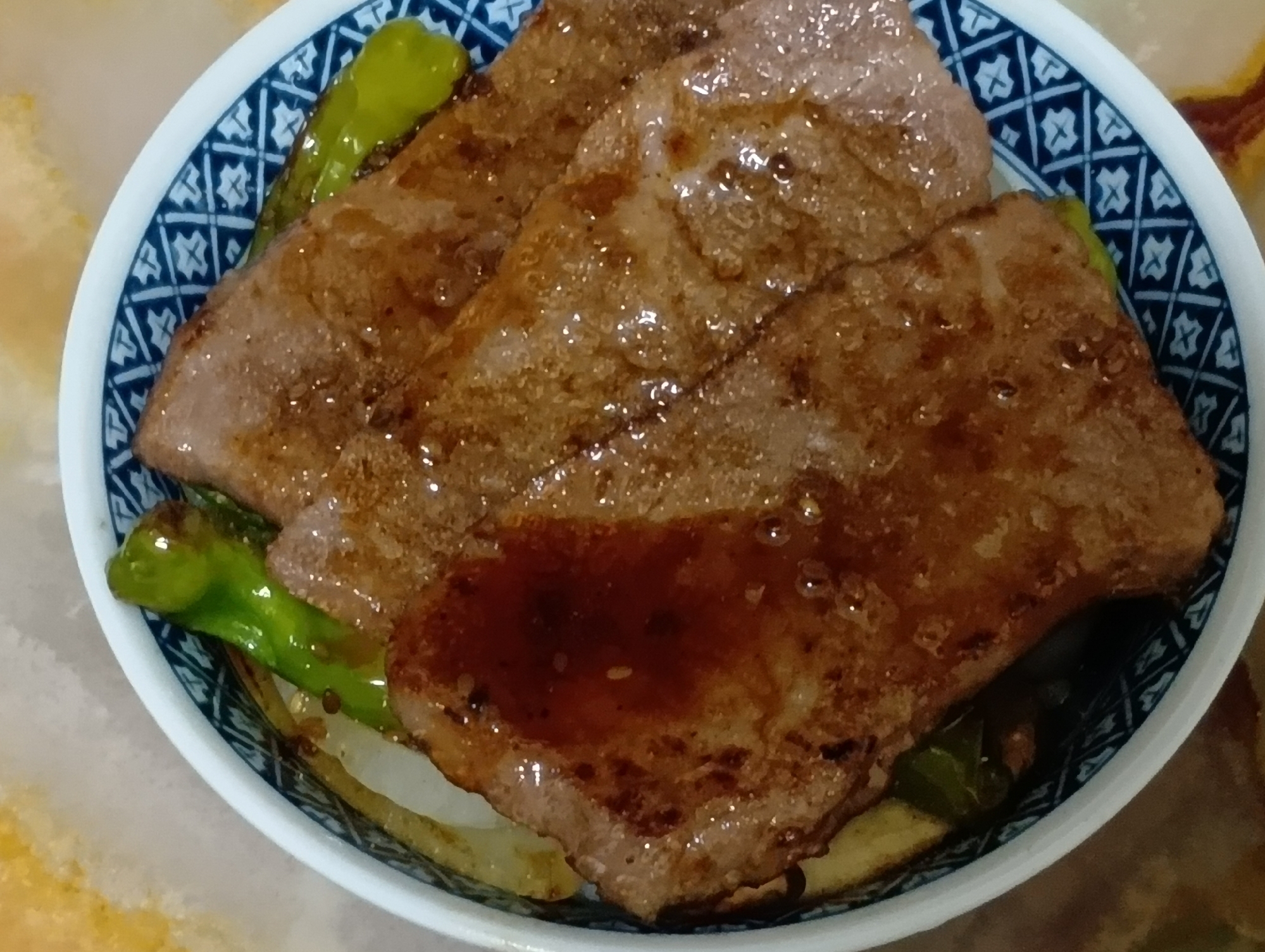牛カルビ丼