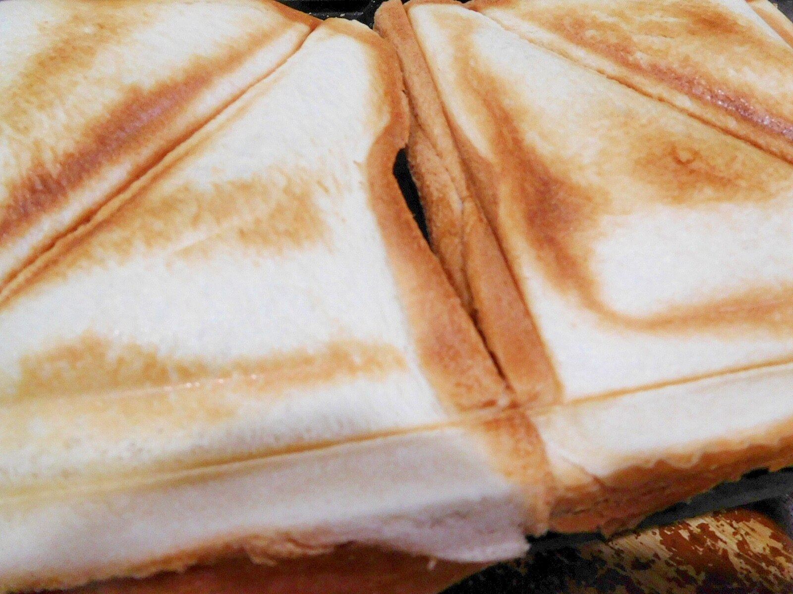 ブルーベリージャムとクリームチーズのホットサンド レシピ 作り方 By だんご7 楽天レシピ