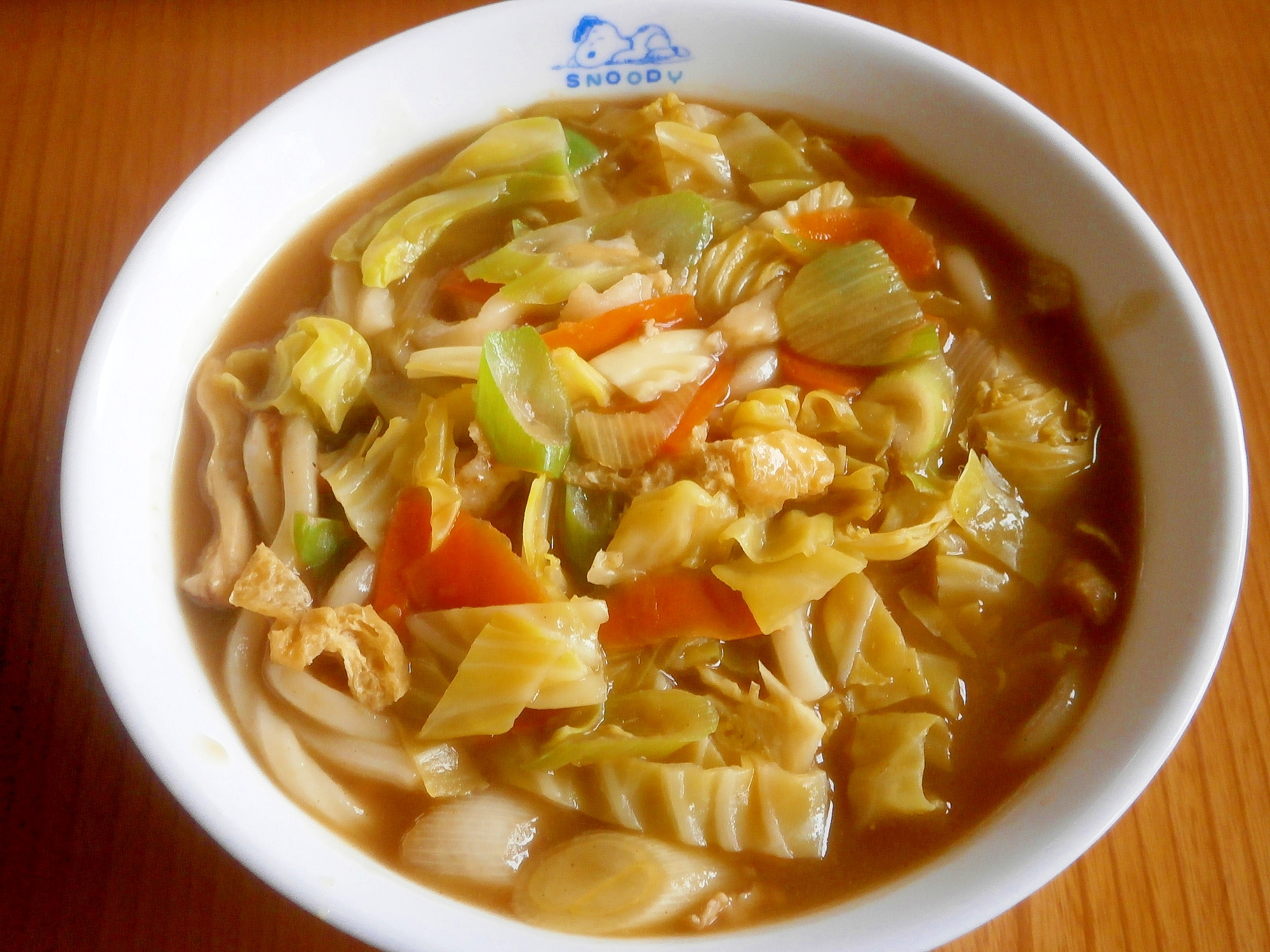 カレーのルウで☆カレーうどん