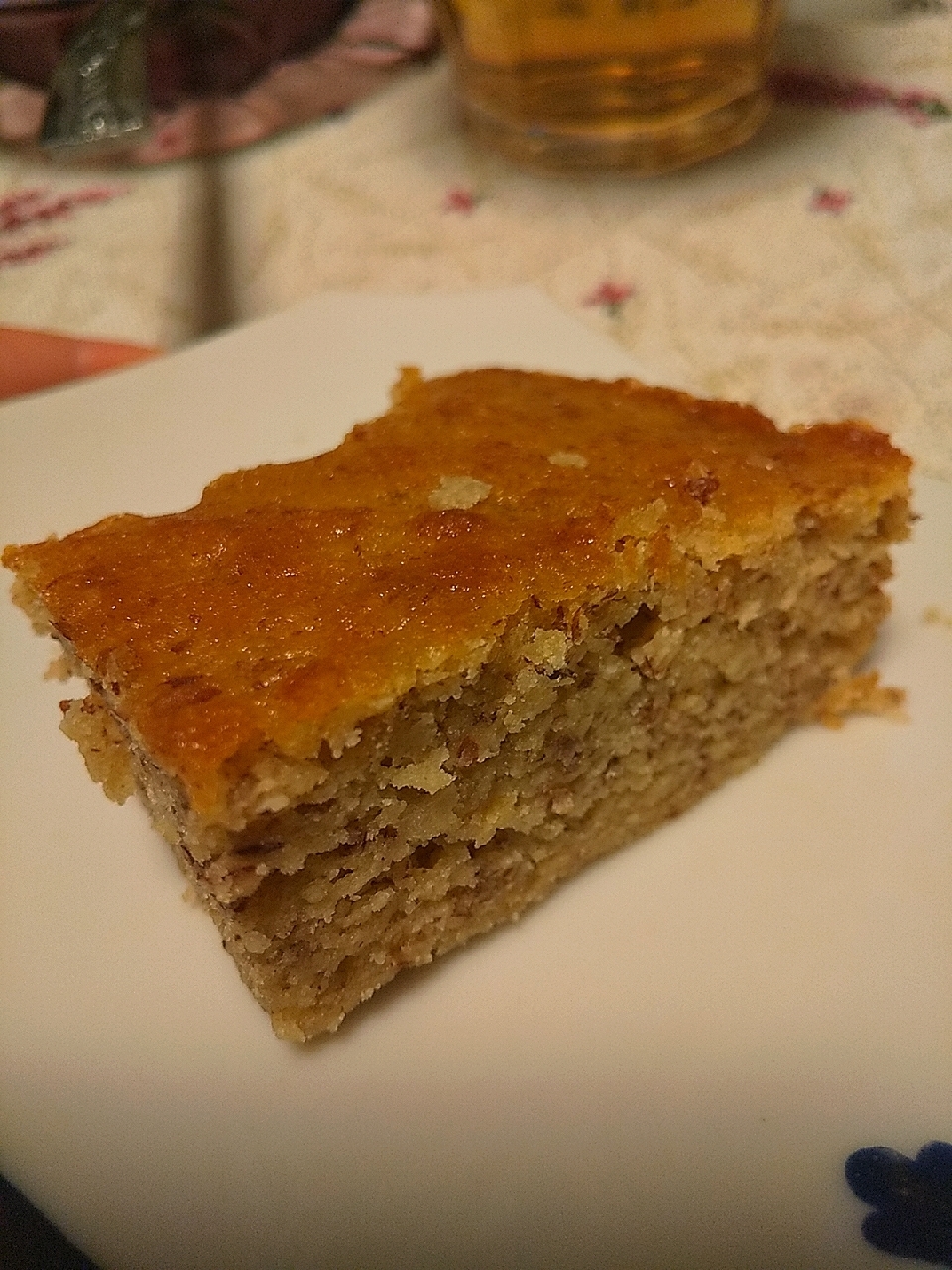 栗甘露煮汁リメイク~バレンタインにアーモンドケーキ