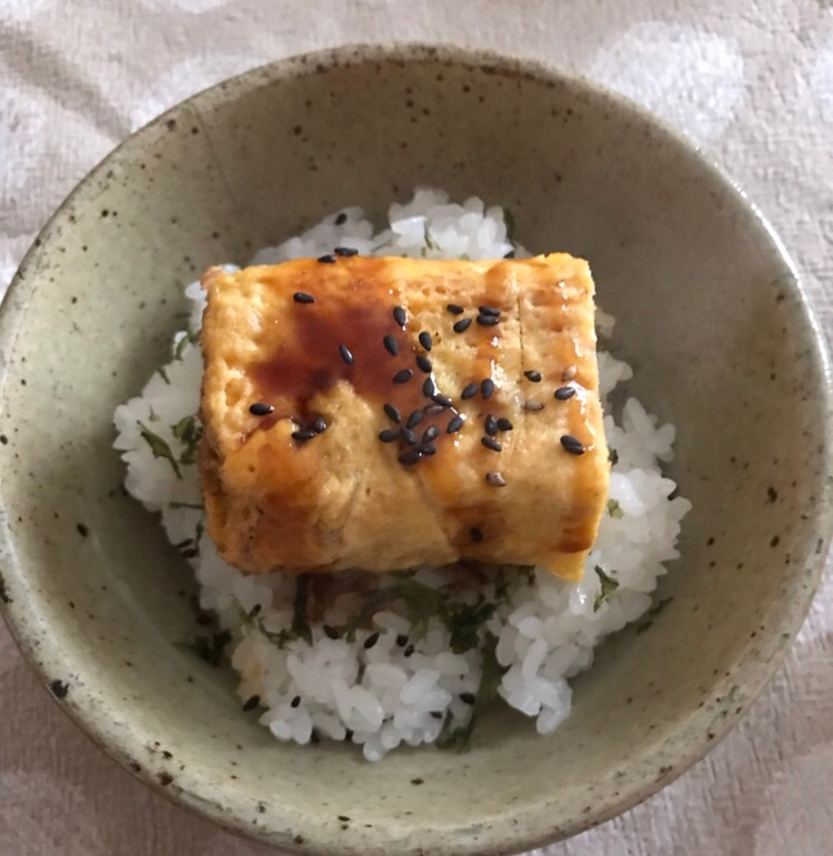 厚焼き卵丼