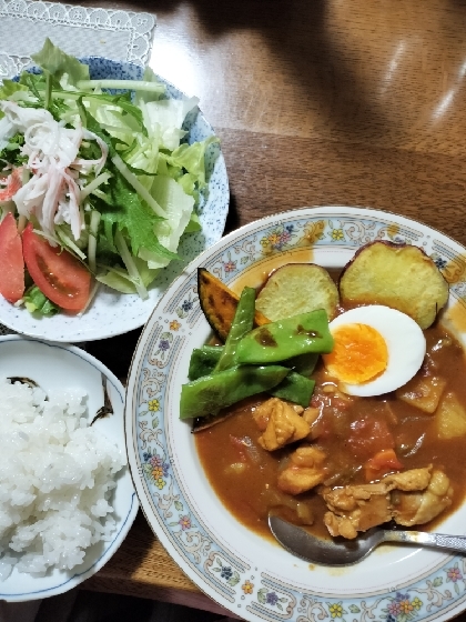 我が家の定番！野菜たっぷりスープカレー