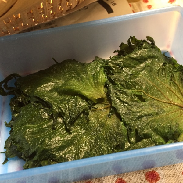 大葉の塩漬け レシピ 作り方 By ガブリエル8世 楽天レシピ 大葉の塩漬け レシピ 作り方 By ガブリエル8世 楽天レシピ