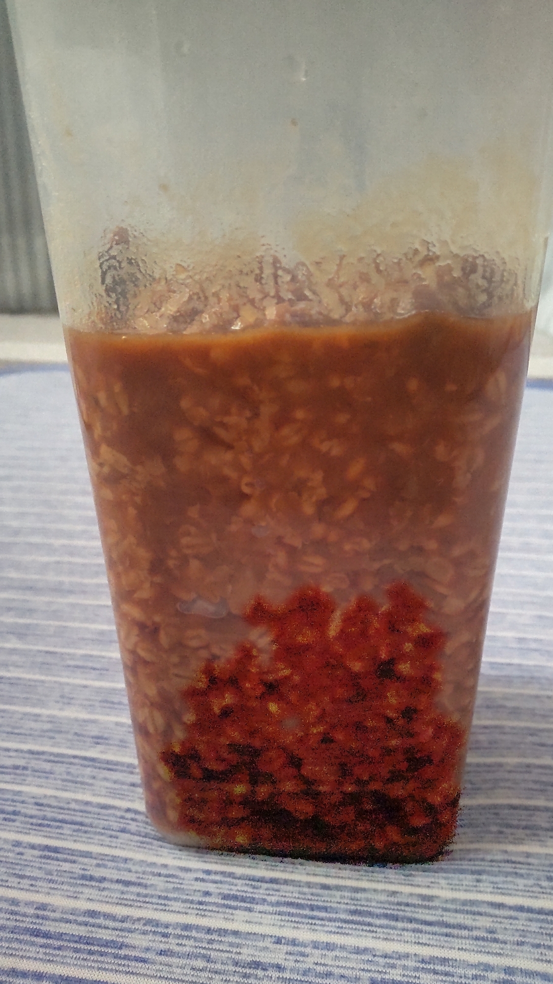 ヨーグルトメーカーで醤油ひしお