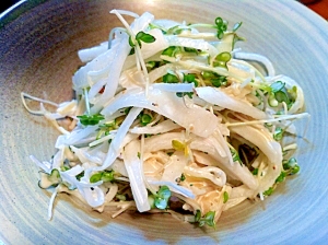 ブロッコリースプラウトと大根のマヨサラダ レシピ 作り方 By ぴーちゃん3279 楽天レシピ ブロッコリースプラウトと大根のマヨサラダ レシピ 作り方 By ぴーちゃん3279 楽天レシピ