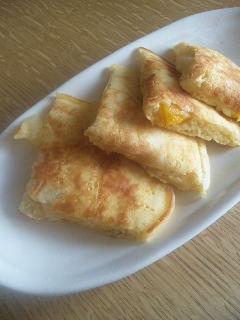 朝食にも便利 缶詰めでフルーツ入りホットケーキ レシピ 作り方 By mikachu 楽天レシピ