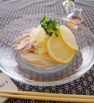 塩レモンのシャーベットうどん