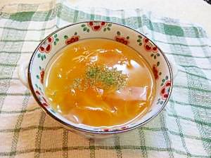 スープバリエ☆♯２ニンジンとベーコンのスープ