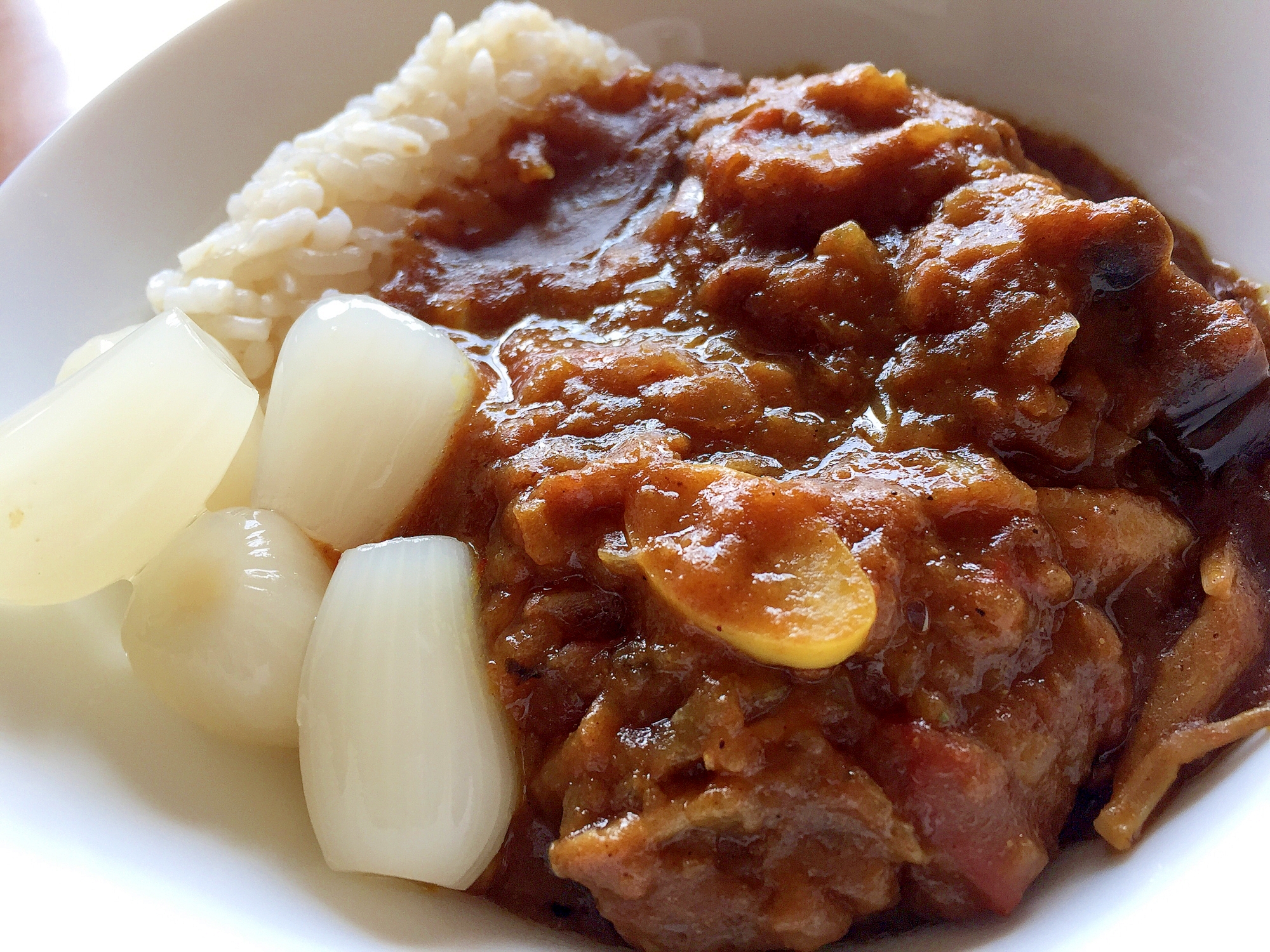 レトルトアレンジ♪茄子カレー