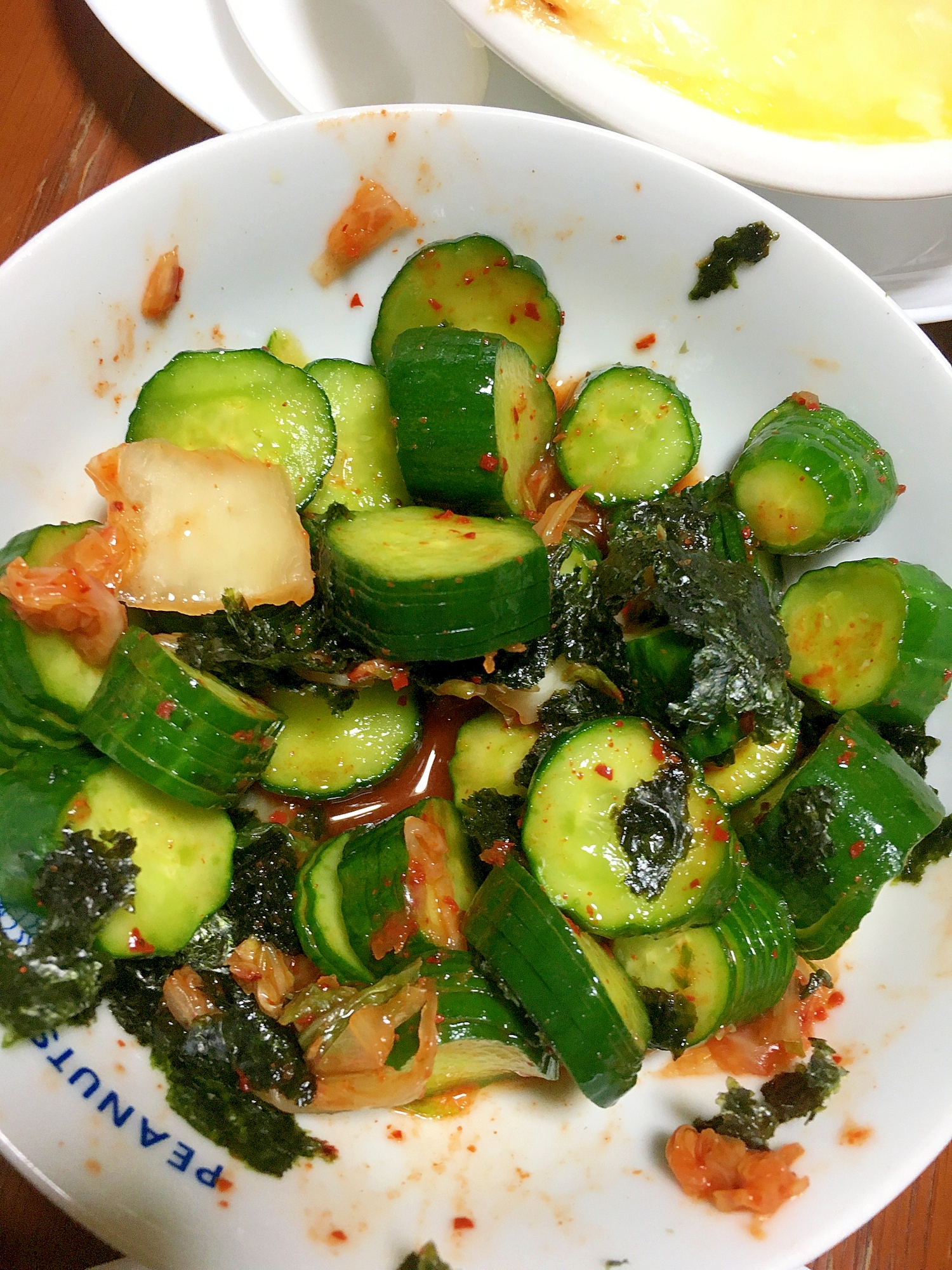 蛇腹胡瓜とキムチと韓国海苔の和え物 レシピ 作り方 By Toku Jiro 0707 楽天レシピ 蛇腹胡瓜とキムチと韓国海苔の和え物 レシピ 作り方 By Toku Jiro 0707 楽天レシピ