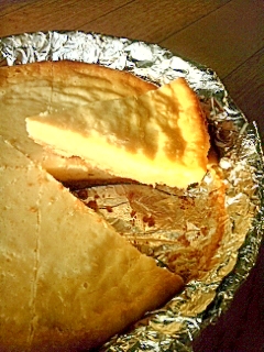 絶品☆濃厚水切りヨーグルトのチーズケーキ