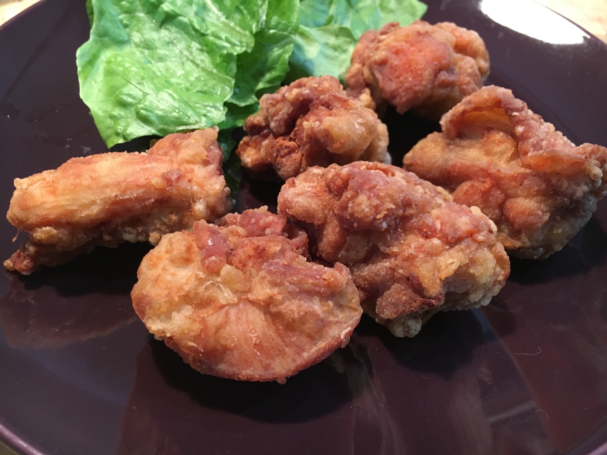 我が家のジューシー唐揚げ。