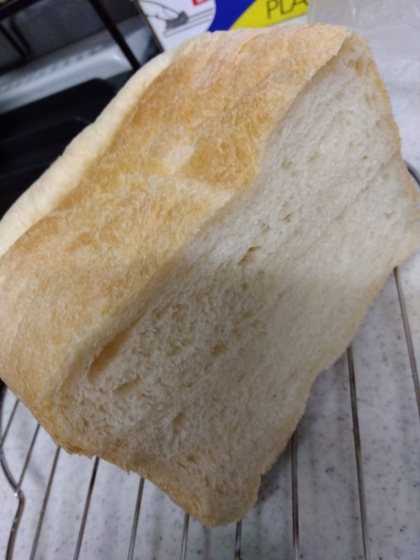 HBで作る…超フワフワの食パン♡HM入りだよ〜