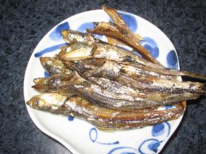 ダシを取った後は☆煮干しの田作り風