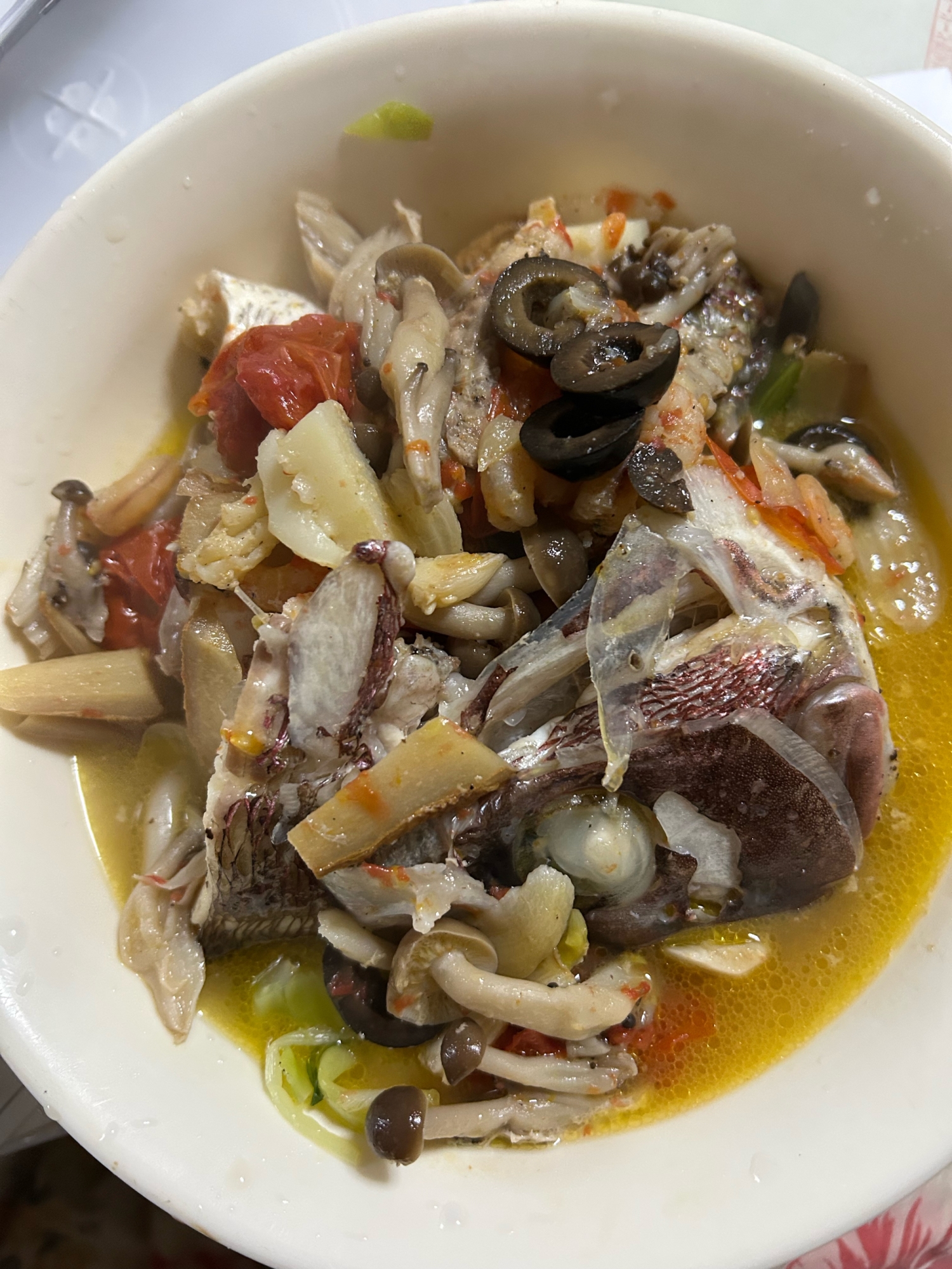 簡単アクアパッツァ