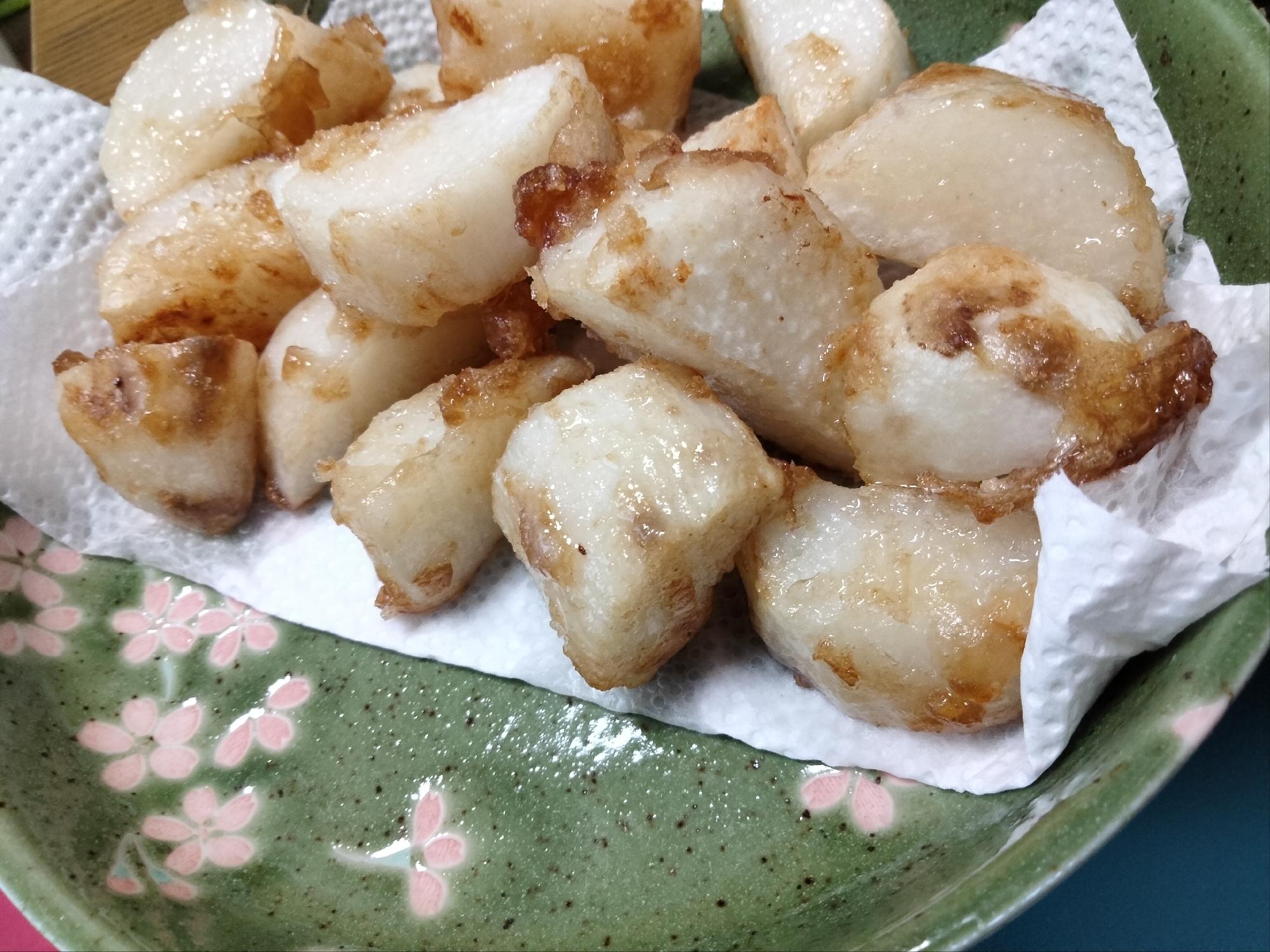 食べきり♡あつあつ長芋の唐揚げ