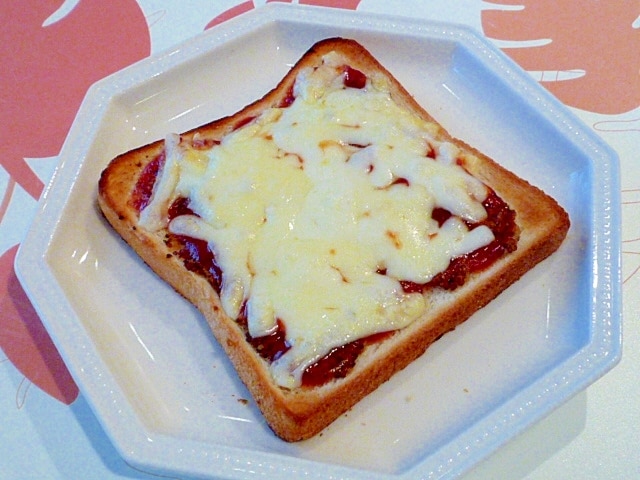 娘の創作簡単激うまトースト♪ レシピ・作り方 by 帰って来たVAN