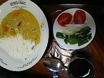 バターなし★バターチキン風カレー