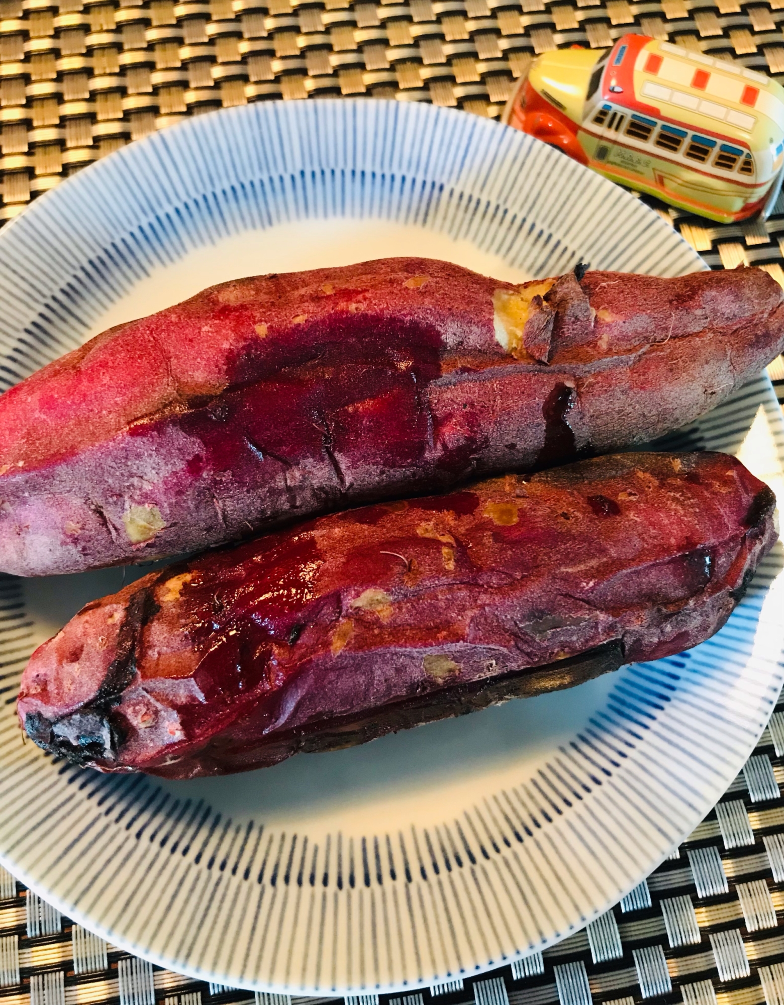 お家で本格焼き芋！経済的だよ^o^