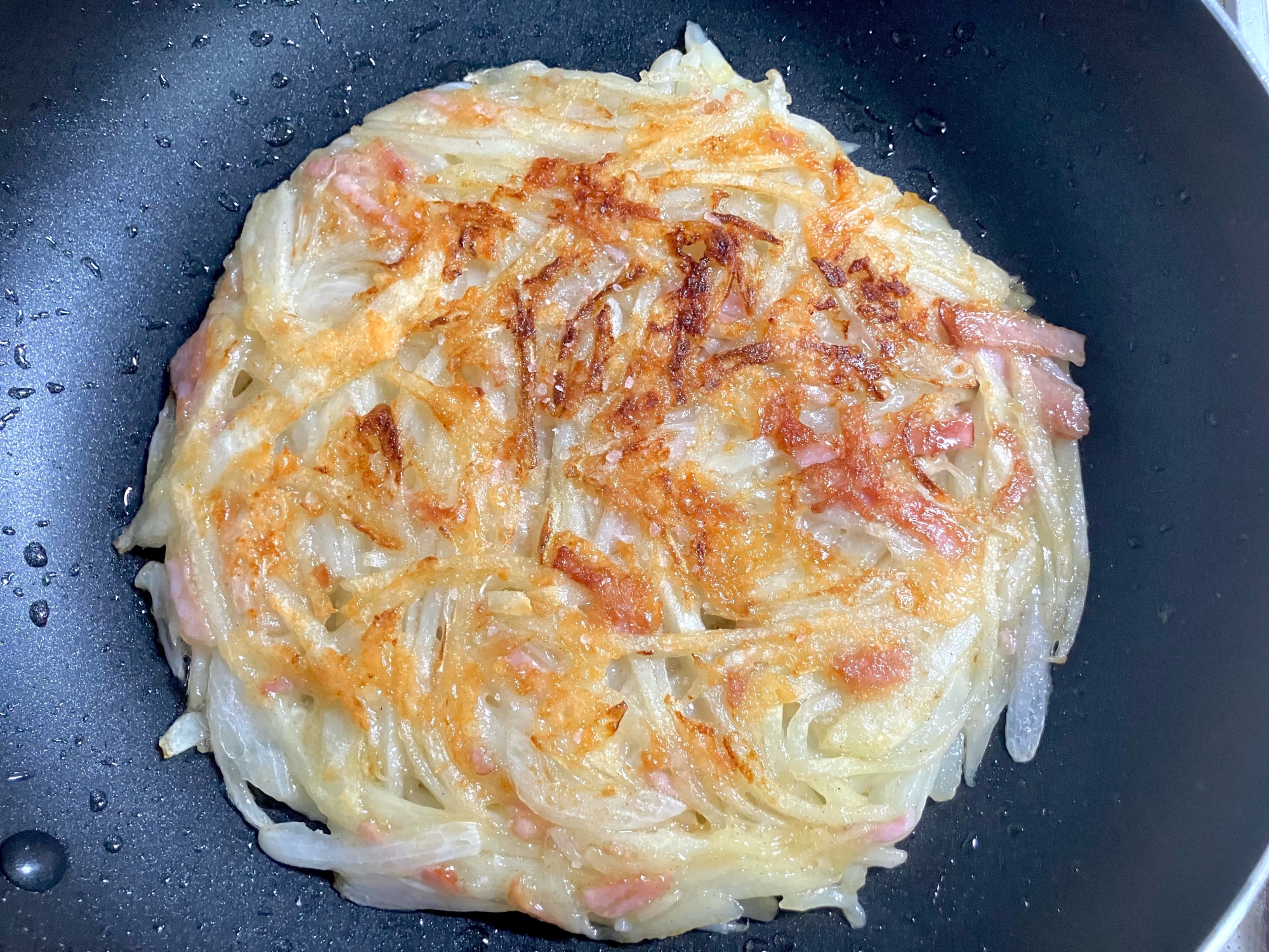 絶対美味しい❤️こんがりポテトとチーズのお焼き