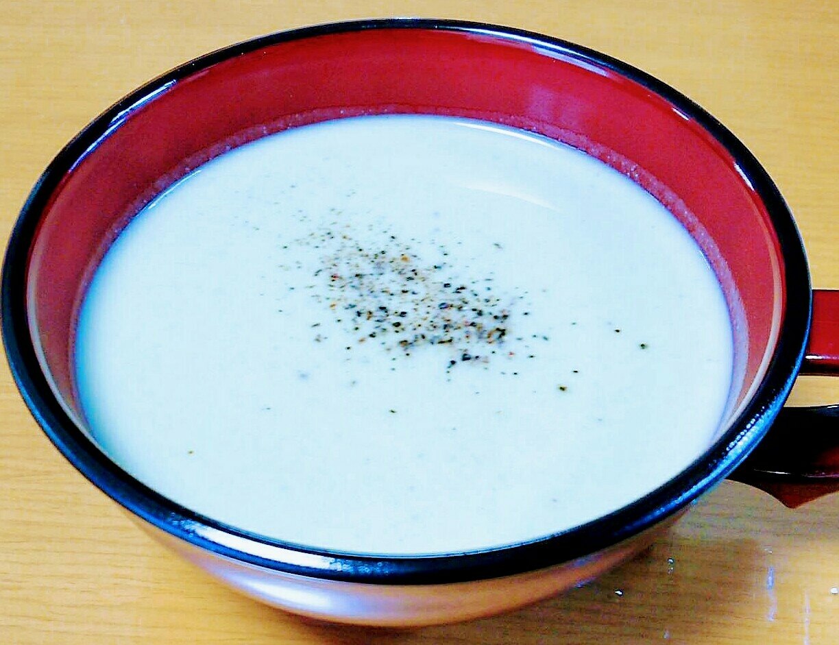 青大豆のポタージュスープ