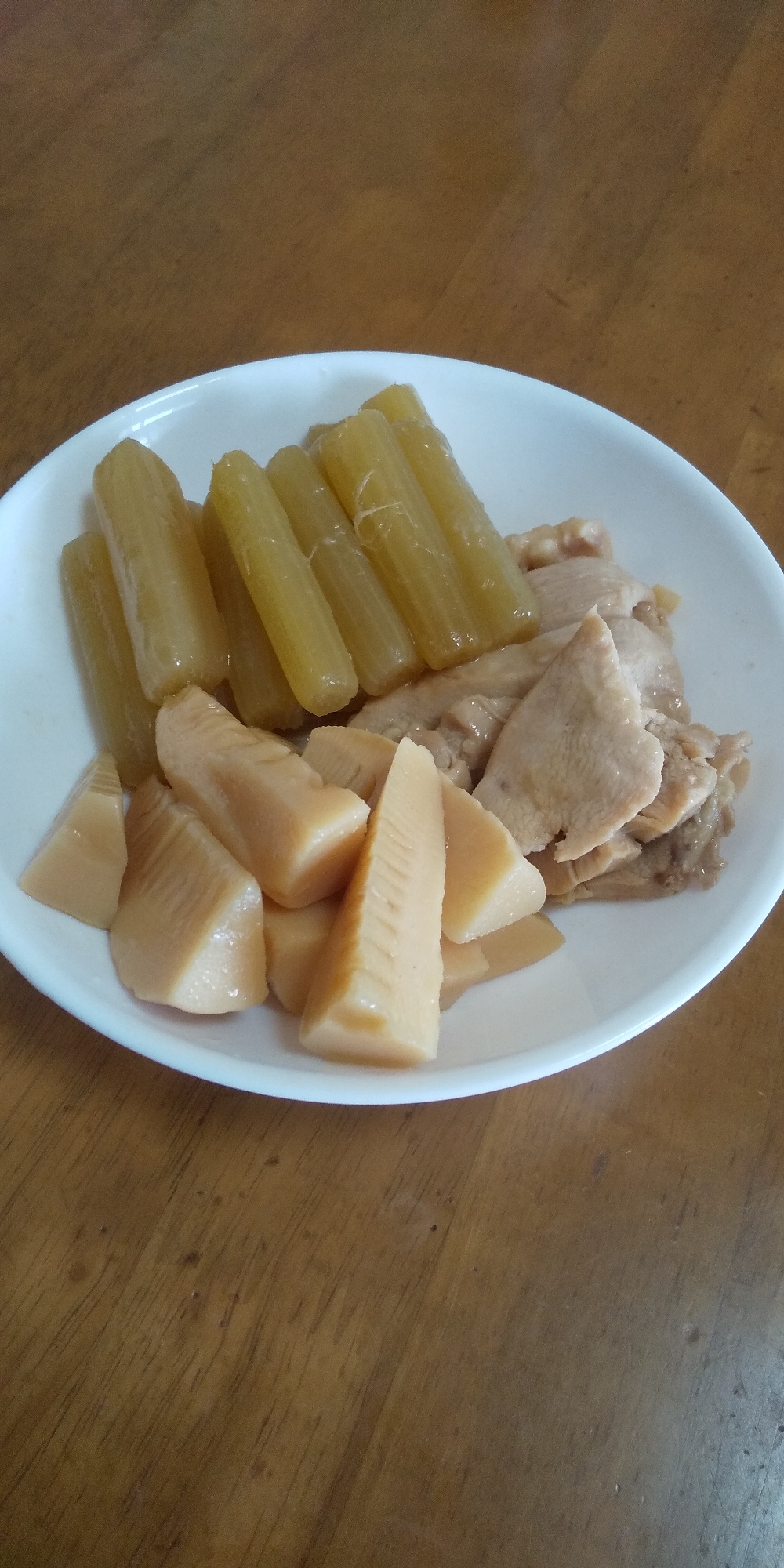 水煮を使って下ごしらえいらず ふきとたけのこの煮物 レシピ 作り方 By がわっち 楽天レシピ