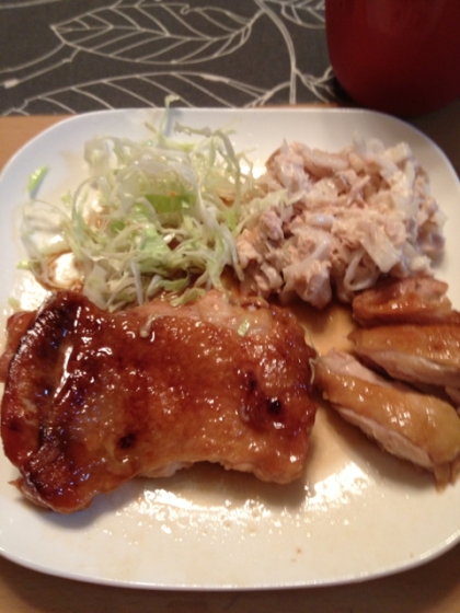 鳥の照り焼き