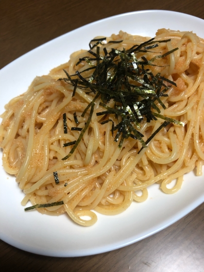 簡単！美味しい！！明太子パスタ(^^)