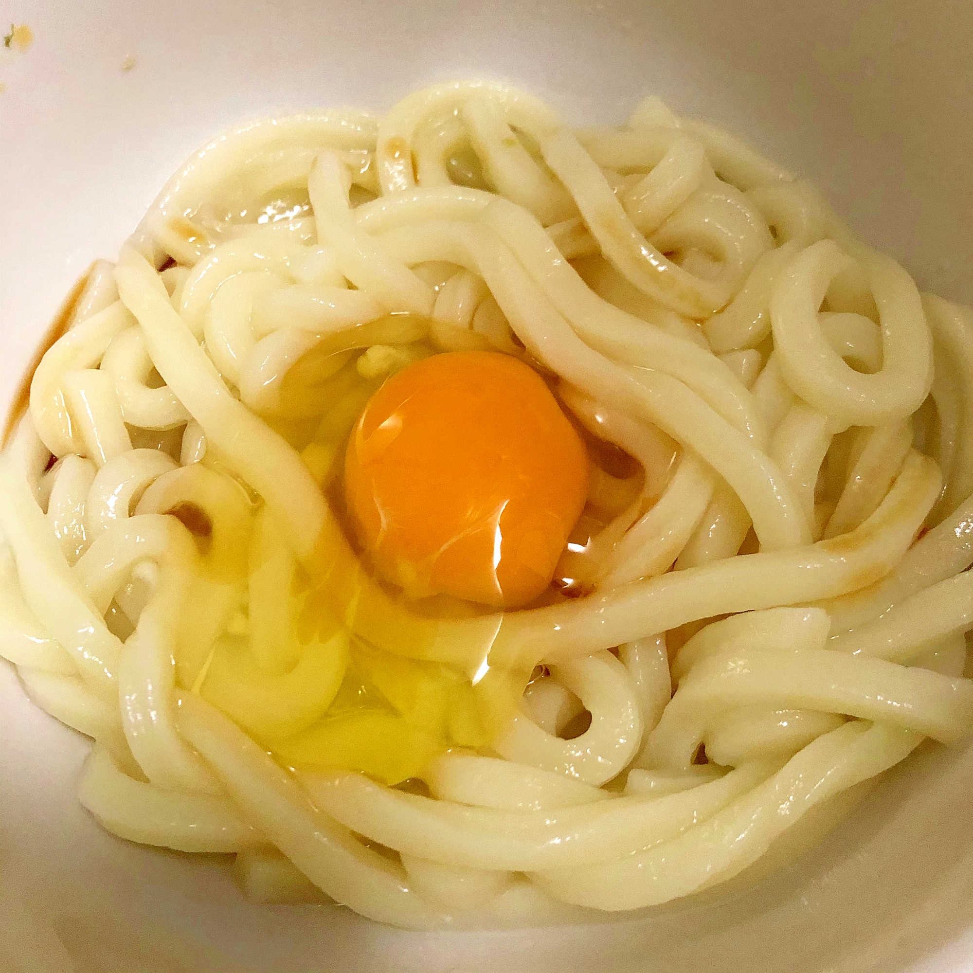 生姜入りのかま玉うどん