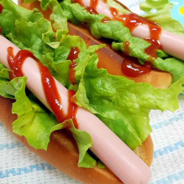 簡単朝食 ソーセージとレタスのホットドッグ レシピ 作り方 By Acchan66 楽天レシピ 簡単朝食 ソーセージとレタスのホットドッグ レシピ 作り方 By Acchan66 楽天レシピ