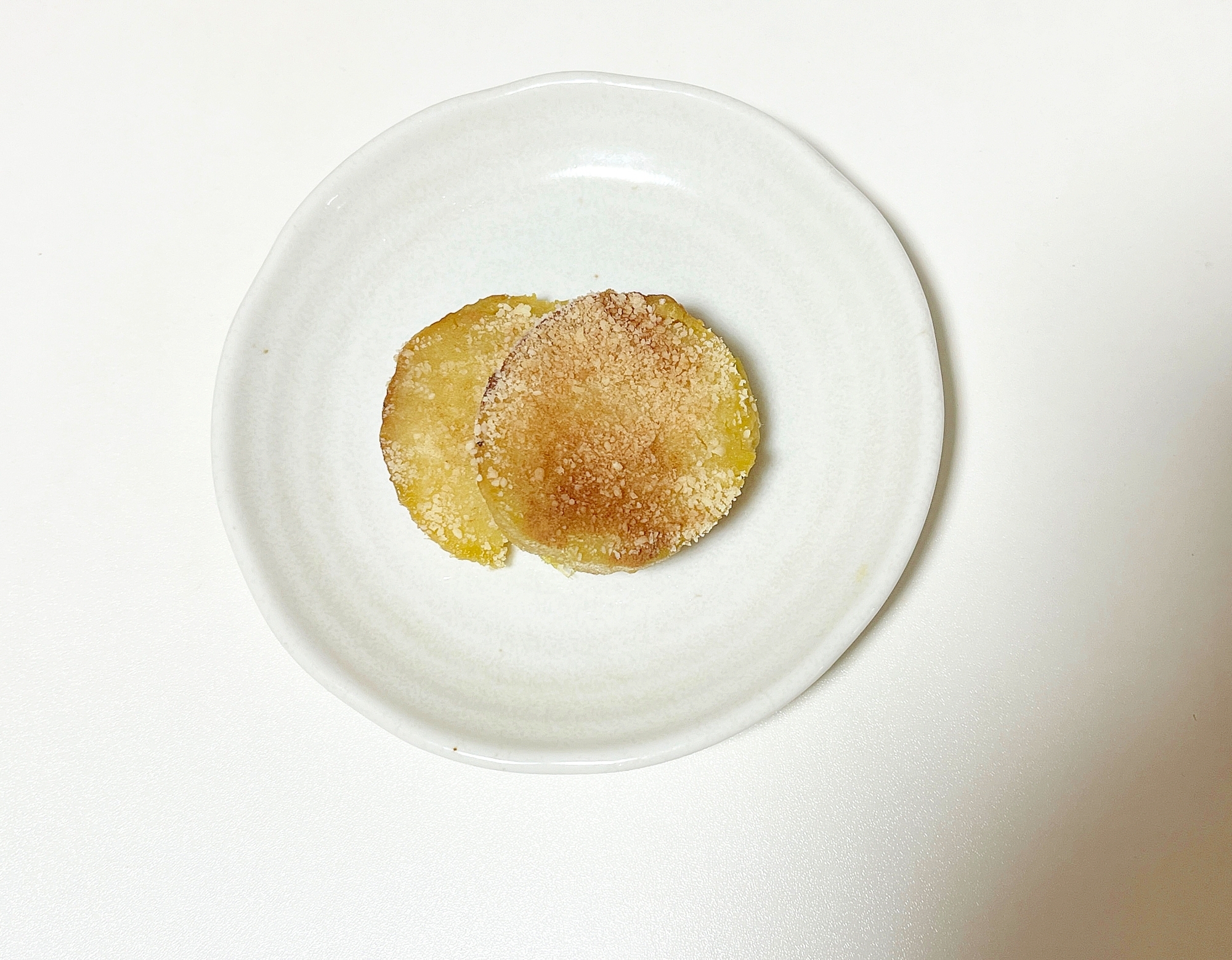 国産パルメザンチーズとシナモンのさつまいも焼き