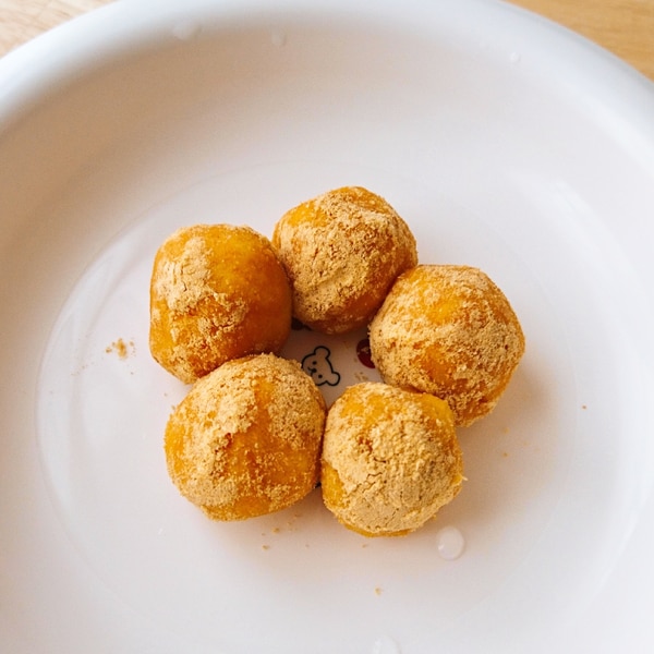 離乳食 中期 さつまいもきなこボール レシピ 作り方 By Mi 楽天レシピ 離乳食 中期 さつまいもきなこボール レシピ 作り方 By Mi 楽天レシピ