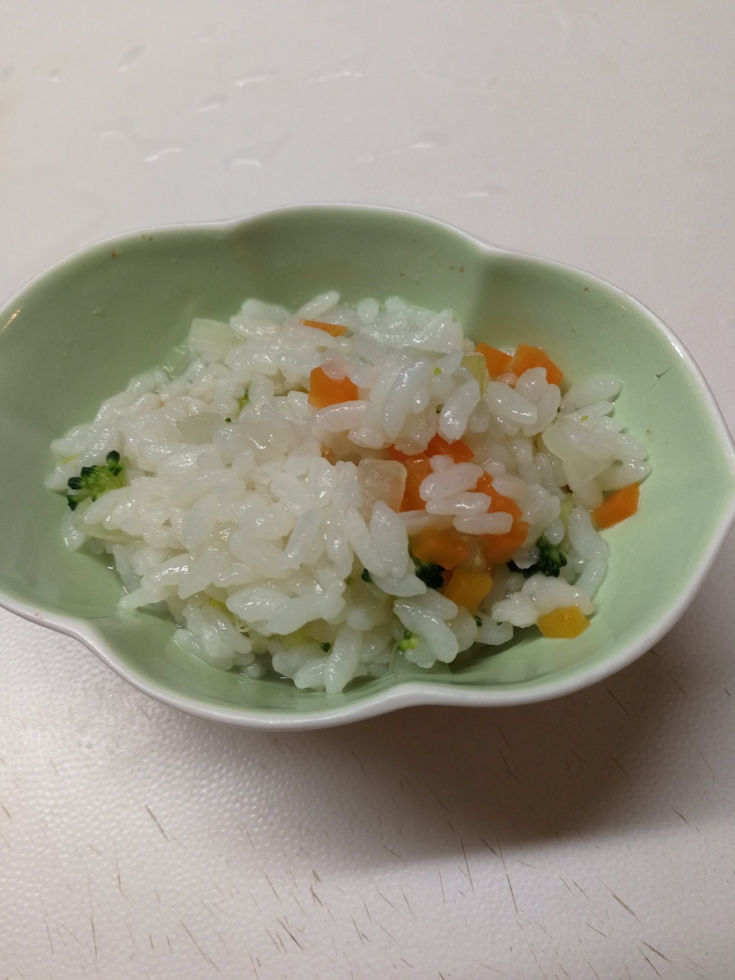 【離乳食後期】野菜コンソメごはん