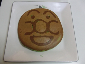 ほうれん草たっぷり♪子供がニッコリのホットケーキ☆