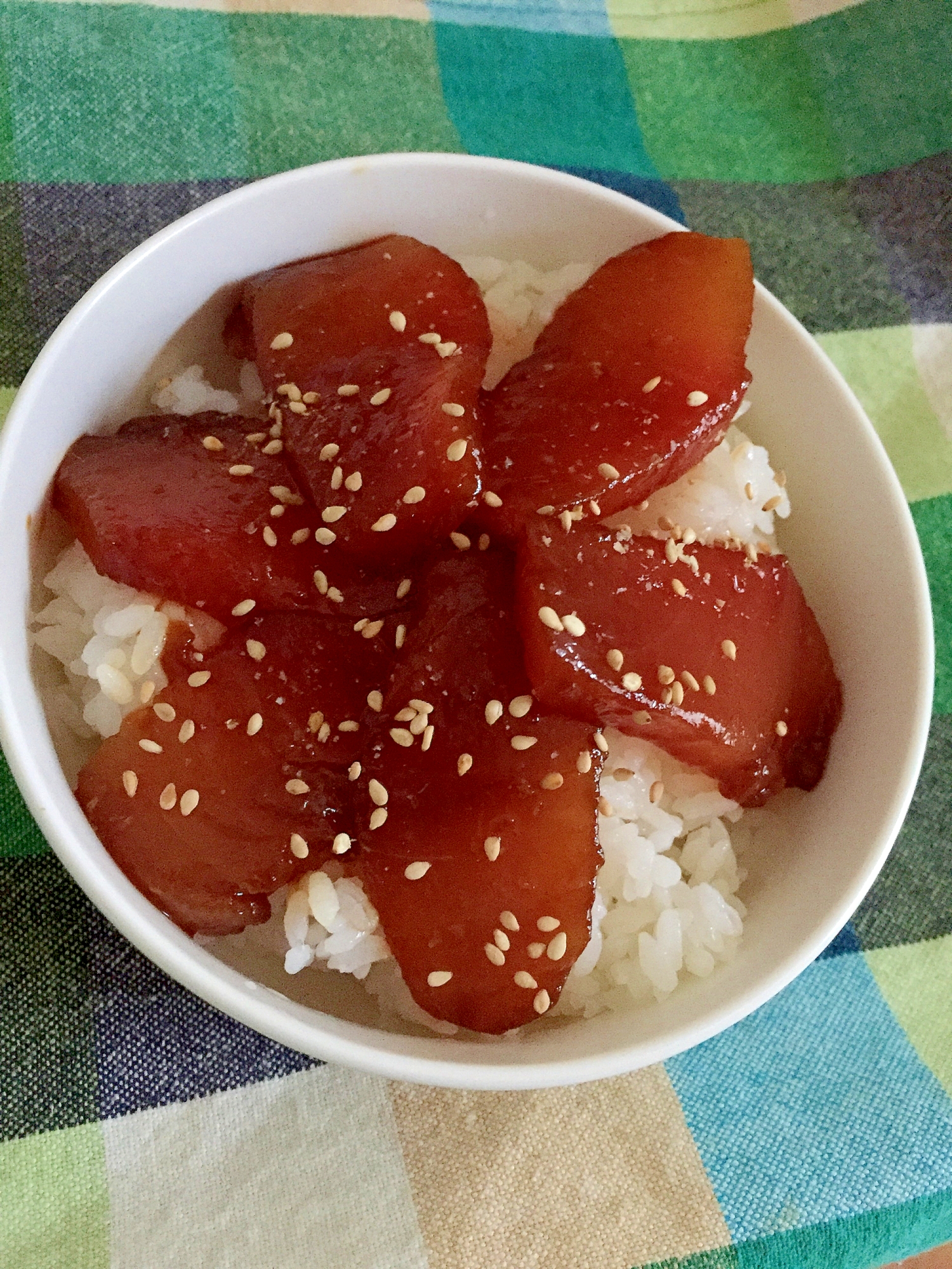 鮪のゴマ丼☆