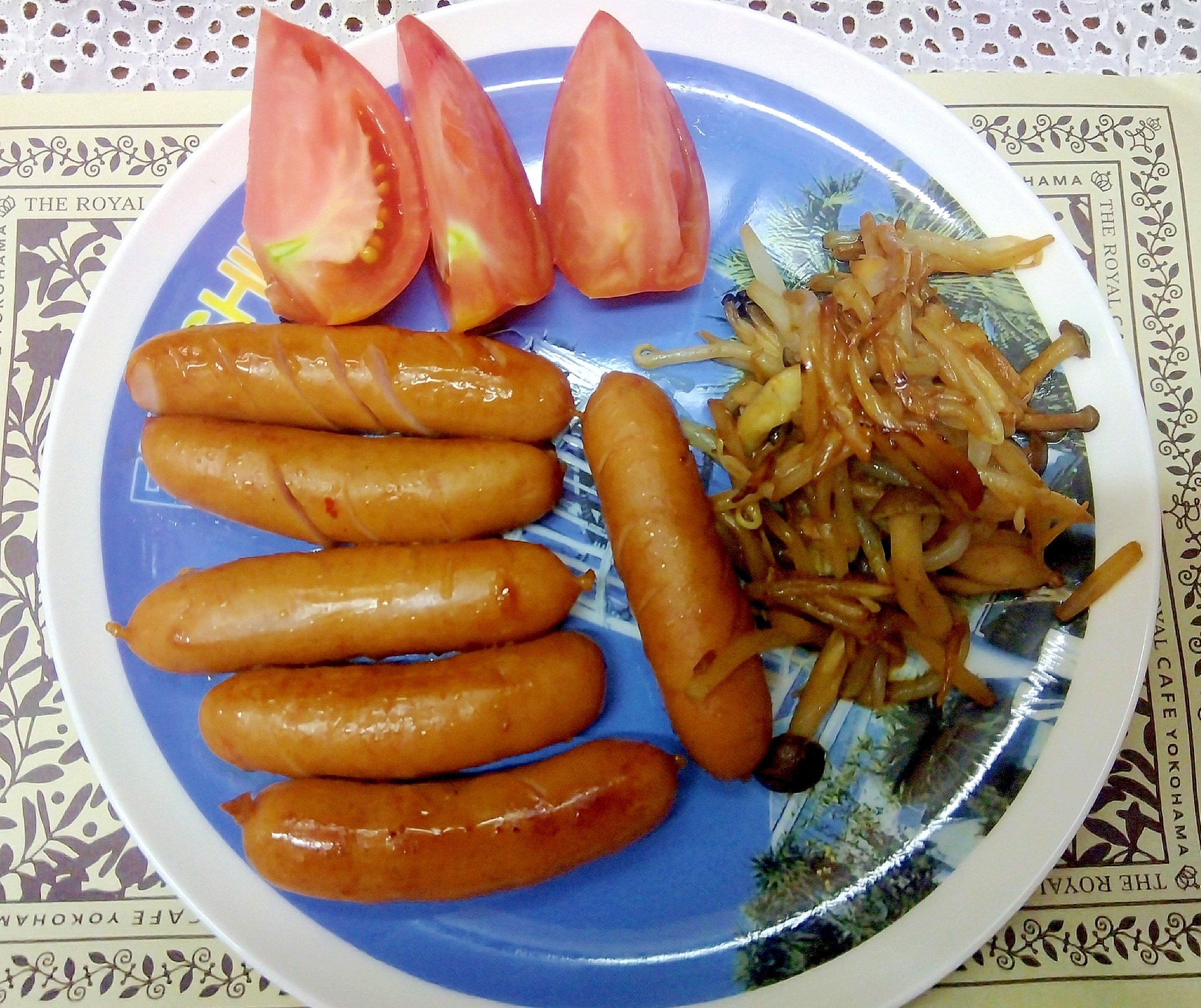 お弁当に炒めるだけウインナー