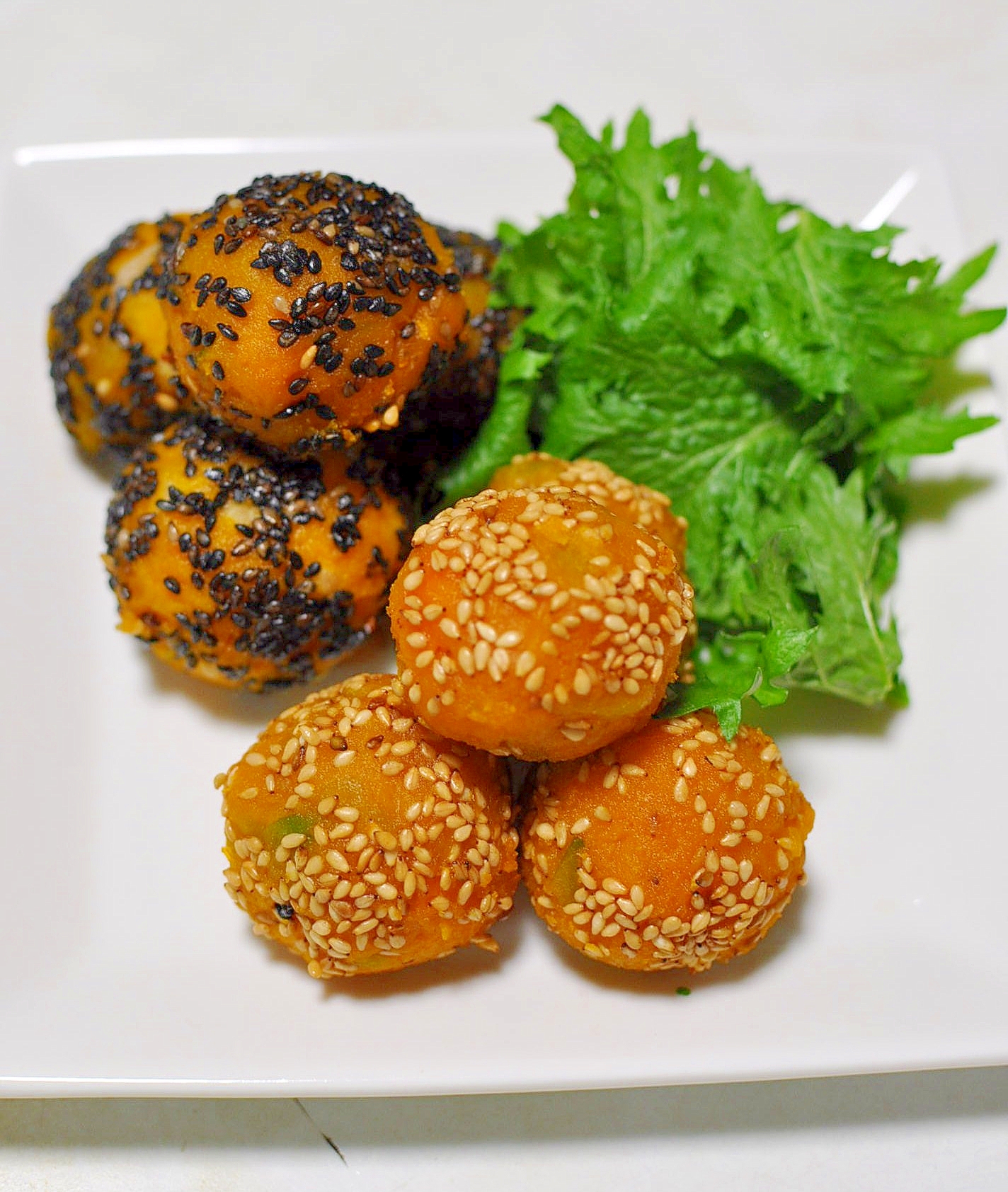 中華ごま チーズ入りかぼちゃボール レシピ 作り方 By ねこすけ 楽天レシピ 中華ごま チーズ入りかぼちゃボール レシピ 作り方 By ねこすけ 楽天レシピ