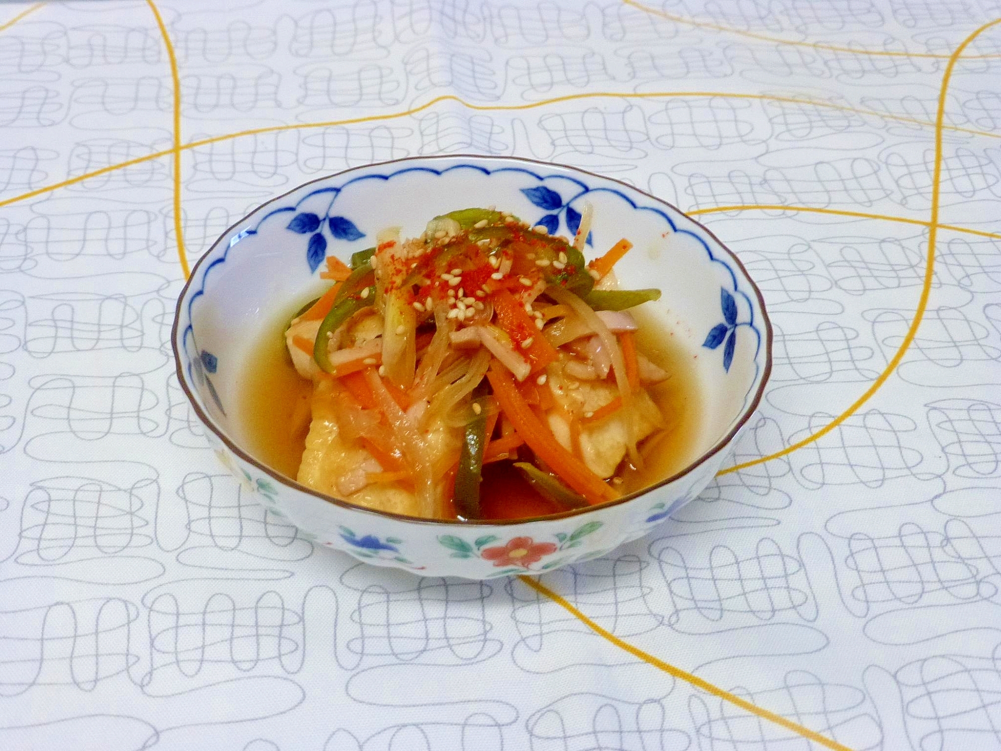 豆腐の南蛮漬け